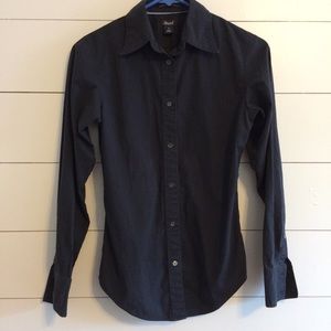 Classic Black button up shirt